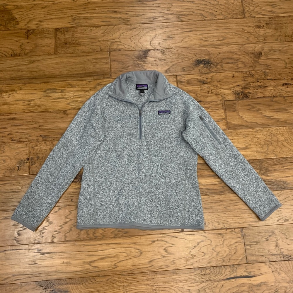 Grey Patagonia Half-Zip (small) - Picture 3 of 5